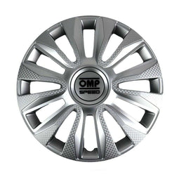 Hubkap OMP Magnum Zilverkleurig 15" (4 Stuks)