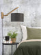 GOOD&MOJO Wandlamp Andes - Bamboe/Donkergrijs - 50x32x45cm - Binnen Scandinavisch,Bohemian