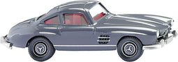 Wiking 0230 02 H0 Auto Mercedes Benz 300 SL Coupé, ijzergrijs