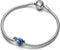 Pandora Bedel Metallic Blauwe Gecko 792701C01