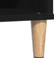 vidaXL - Salontafel - Zwart - Eiken - 60x60x30 - cm - Gemaakt - van - Geengineerd - Hout