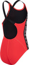 Nike Swim FASTBACK Badpak - Meisjes - Effen - Bright Crimson - Maat L