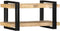 vidaXL - Wandschap - 70x33x35 - cm - massief - ruw - mangohout
