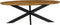Eetkamertafel Evan 180 cm - Ovale eettafel - eettafel ovaal mangohout