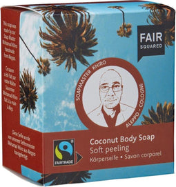 Zeepblok Body soap coconut - soft peeling - - Coconut