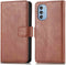 iMoshion Hoesje Geschikt voor Motorola Moto G51 Hoesje Met Pasjeshouder - iMoshion Luxe Bookcase - Bruin