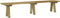 vidaXL - Tuinbank - 220 - cm - geïmpregneerd - massief - grenenhout