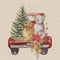 Duni - Servet l33x33 cm car snowman 20st