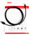 Unitek Y-C435GBK - USB A naar Micro-USB B Kabel - 3 m - Zwart