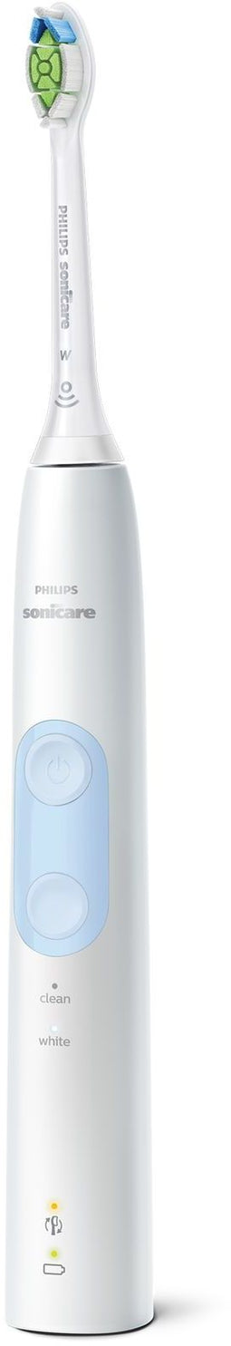 Philips Sonicare ProtectiveClean 4500 HX6839/28 - Elektrische tandenborstel - Poetsdruksensor en 2 standen - Wit en lichtblauw