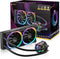 Antec Vortex 240 ARGB - Alles-in-één vloeistofkoeler - 240mm radiator - Zwart