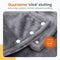 Goliving Elektrische Deken - Warmtedeken - 3 Warmtestanden - Grijs - 90 x 60 cm