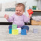 Infantino Squeeze & Stack Blokken BK-206711 - Bouwblokken - Leer nummertjes herkennen - Multicolor (10 stuks)