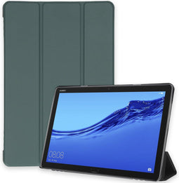 iMoshion Huawei MediaPad M5 Lite - Trifold Bookcase - Auto-wake functie - Donkergroen