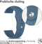 imoshion Siliconen Sport bandje - Universeel 18 mm aansluiting - Blauw