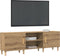 vidaXL - TV-meubel - in - Artisan - Eiken - - - 150x30x50 - cm - - - Gemaakt - van - Engineered - Wood