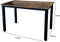 Keukentafel - bureau - computertafel - industrieel vintage stijl - 115 cm