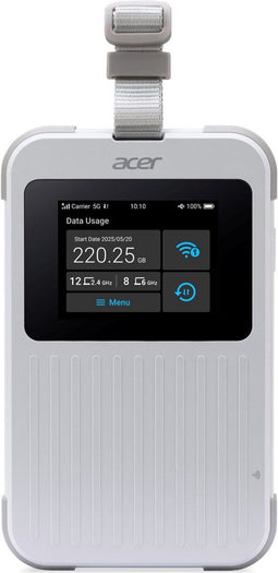 Acer Connect M6E - 5G mobiele WiFi-router - WiFi 6E - 28 uur batterijduur