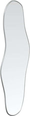 vidaXL - Wandspiegel - 90x40 - cm - zilverkleurig