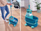 Leifheit Clean Twist M - Vloerwisser Ergo - Mobiel systeem met wieltjes - 33 cm - Turquoise