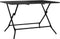 vidaXL - Tuintafel - inklapbaar - 110x80x72 - cm - staalgaas - antracietkleurig