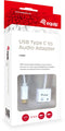 Equip 133460 - USB 2.0 type-C - Audio in/out 3.5mm - Wit