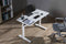 Zit sta bureau elektrisch in hoogte verstelbaar - 118 x 58 cm - wit