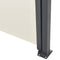 Juskys Dubai - Windscherm - Uitschuifbaar 500 x 160 cm - Beige