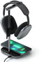 Satechi 2 In 1 Koptelefoon Stand - Draadloze MagSafe Oplader - Grijs