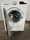 LG F964R35WR, Voorlader, Vrijstaand, Wit, Links, Zwart, Zwart