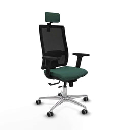 Horna Traslack Piqueras y Crespo 2D086G2 - Bureaustoel - Verstelbare hoogte met hoofdsteun - Stof
