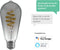 Hombli Smart Filament Bulb ST64 - E27 - CCT 1800K-6500K - Smokey