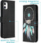 iMoshion Hoesje Geschikt voor iPhone 11 Hoesje Met Pasjeshouder - iMoshion Design Softcase Bookcase - Zwart / Meerkleurig / Dreamcatcher