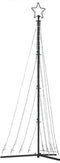 vidaXL LED-kerstboom 447 LEDs 250 cm warmwit
