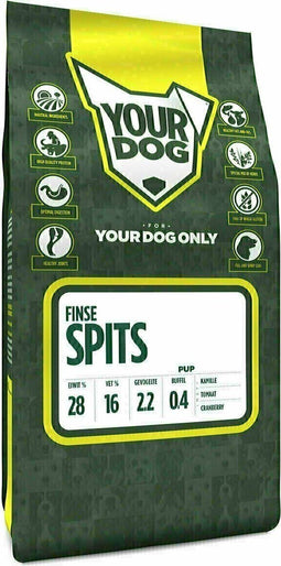 Yourdog Finse spits Rasspecifiek Puppy Hondenvoer 6kg | Hondenbrokken