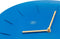 nXt - Wandklok - 30 cm - Plastic - Turqiose - 'Bowl'