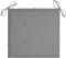vidaXL - Tuinstoelkussens - 4 - st - 50x50x3 - cm - oxford - stof - grijs