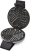 Cloer 1639SR - Hartenwafelijzer - Antikleeflaag extra suikerbestendig - Zilver