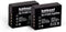 Hahnel Accu HL-F126s Type Twin Pack (voor Fujifilm NP-W126S)