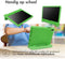 iMoshion Tablet Hoes Kinderen Geschikt voor Samsung Galaxy Tab A7 - iMoshion Kidsproof Backcover met handvat - Groen