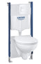 Solido 39563000 - Wandtoilet - 5in1 met Soft Close en geluidsisolatieset - alpinewit