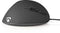 Nedis ERGOMSWD100 - Ergonomische Minimuis - Optische Tracking 3200dpi - Zwart
