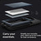 Spigen Slim Armor CS - Back Cover - Dubbellaags met Air Cushion - Metal Slate