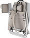 tectake® Strandstoel Coral - Opvouwbare Campingstoel - 5-voudig Verstelbare Rugleuning - Beige