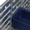 Raaco Wandpaneel - 2 wandpanelen met 32 magazijnbakken 184 x 104 x 440 mm - Donkerblauw (2 stuks)