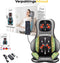 CALMENTA® Shiatsu Massagestoel - Elektrisch Massagekussen - Rug- en Nekmassage - Warmtefunctie - Vibratie