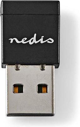 Netwerk-Dongel - Wi-Fi - AC600 - 2.4/5 GHz (Dual Band) - USB2.0 - Wi-Fi-snelheid totaal: 600 Mbps - Windows 10 / Windows 7 / Windows 8