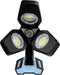 Brüder Mannesmann Q30600 | Zware Quantool LED Werklamp - Krachtige Lithium accu - dimbaar 500-3500 lm - IP54 - 10 jaar garantie - volledig draaibaar