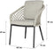 Suns Nappa tuinstoel Macrame - MRG/Sand