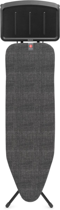 Brabantia Strijkplank B - Stoomgeneratorhouder - 124 x 38 cm - Denim Black